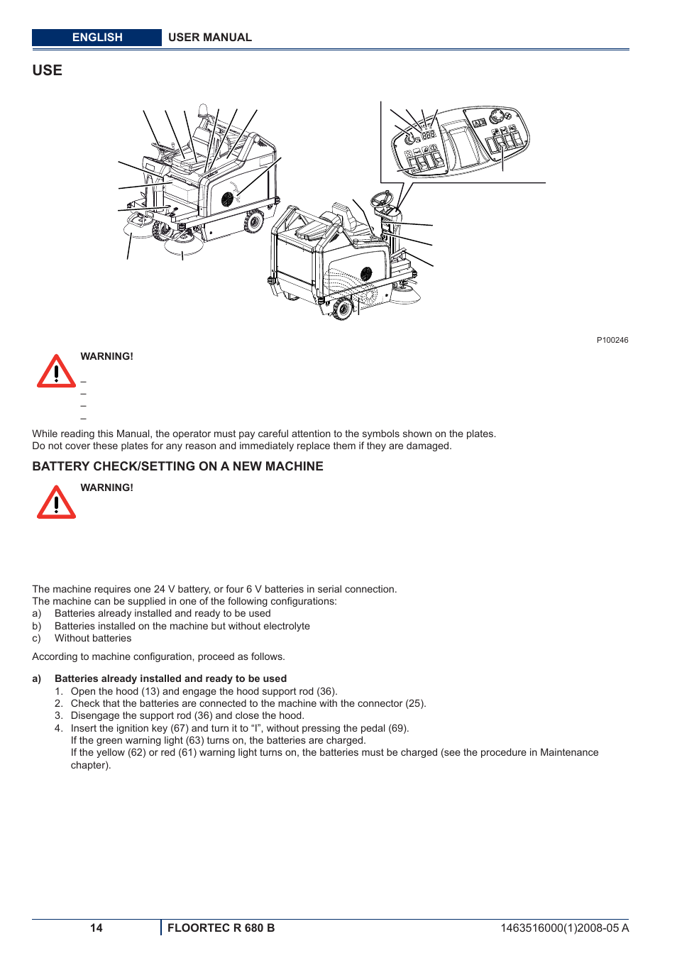 Nilfisk-ALTO R 680 B User Manual | Page 76 / 124