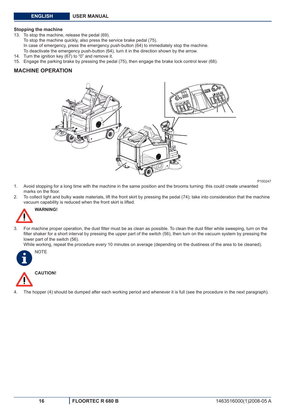 Nilfisk-ALTO R 680 B User Manual | Page 78 / 124