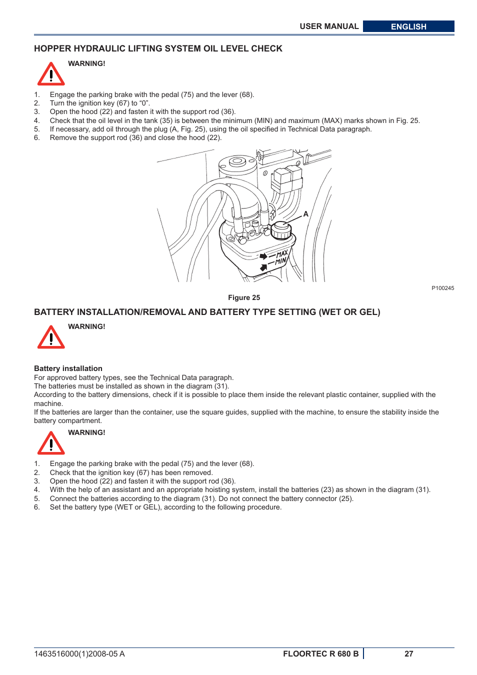 Nilfisk-ALTO R 680 B User Manual | Page 89 / 124