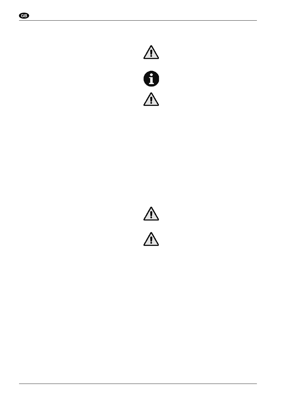 Transportation, handling, installation, User manual | Nilfisk-ALTO SR1800C B-D User Manual | Page 54 / 110