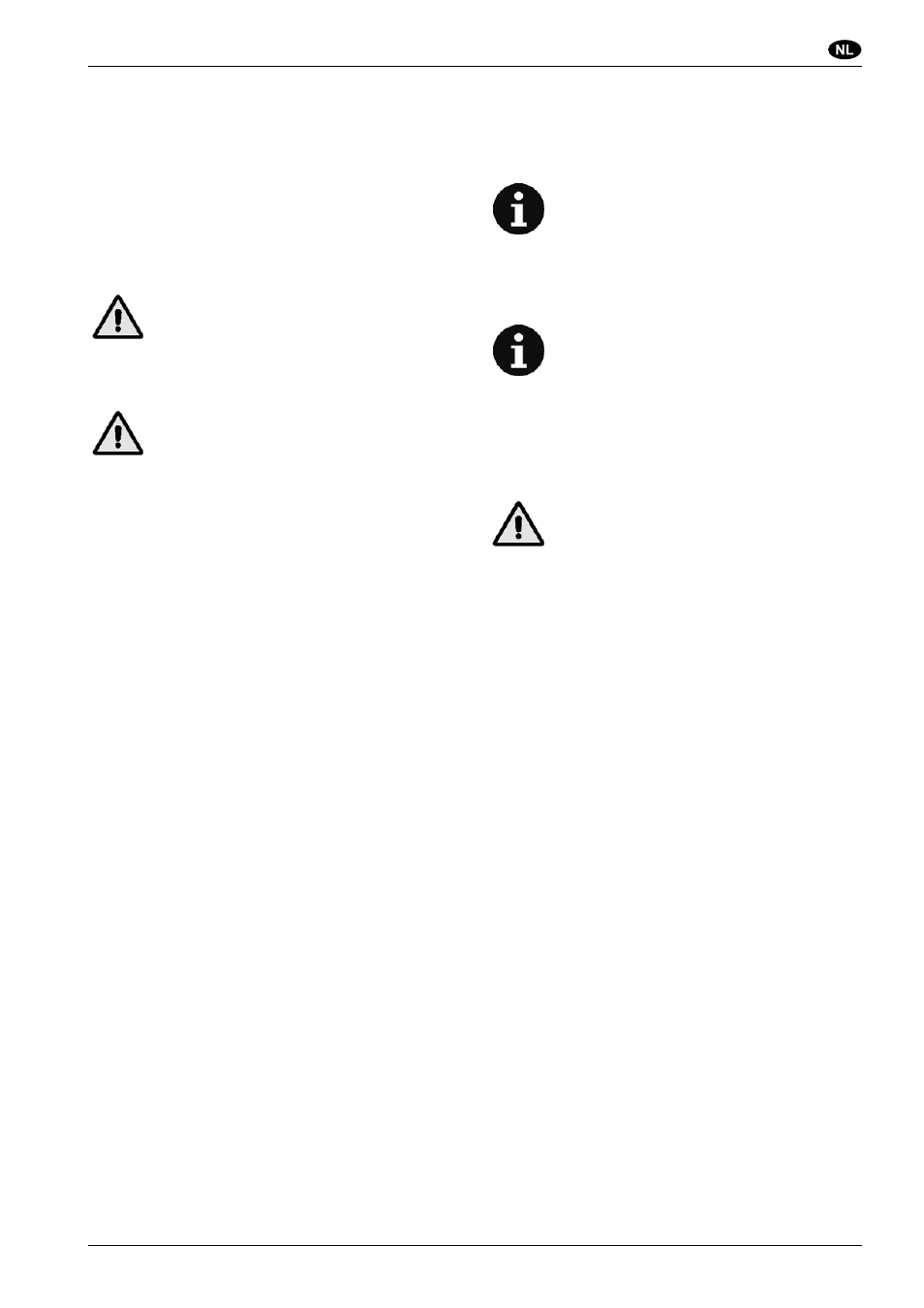 Reiniging en onderhoud, Gebruikershandleiding | Nilfisk-ALTO SR1800C B-D User Manual | Page 89 / 110