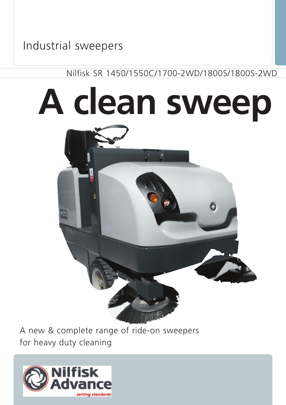 A clean sweep | Nilfisk-ALTO SR 1550C User Manual | Page 3 / 6