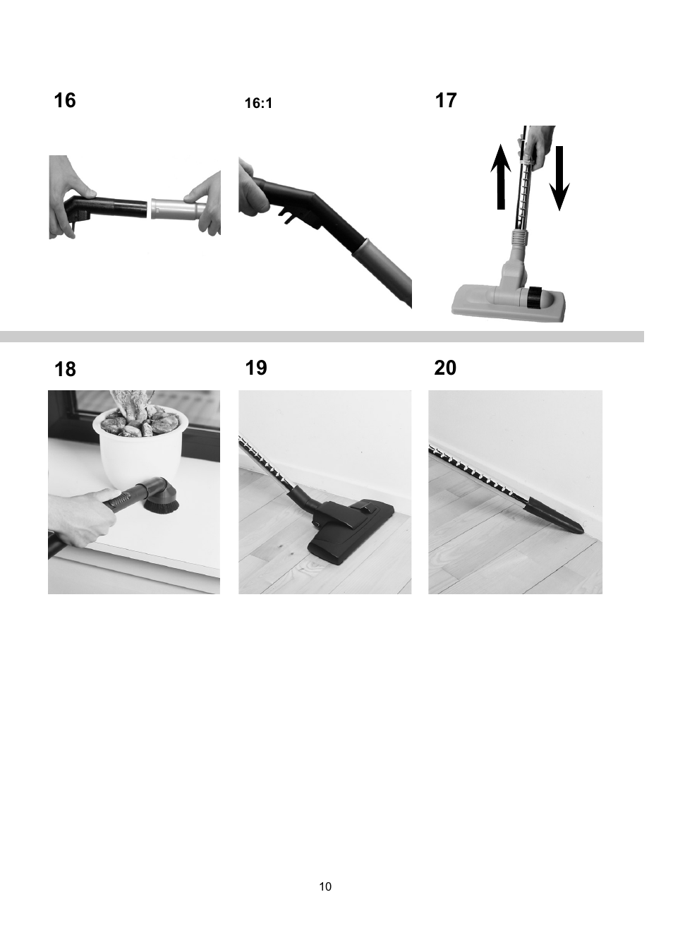 Nilfisk-ALTO GD 5 Back User Manual | Page 10 / 62