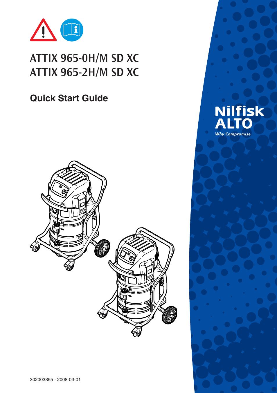 Nilfisk-ALTO 965-0H/M SD XC User Manual | 38 pages