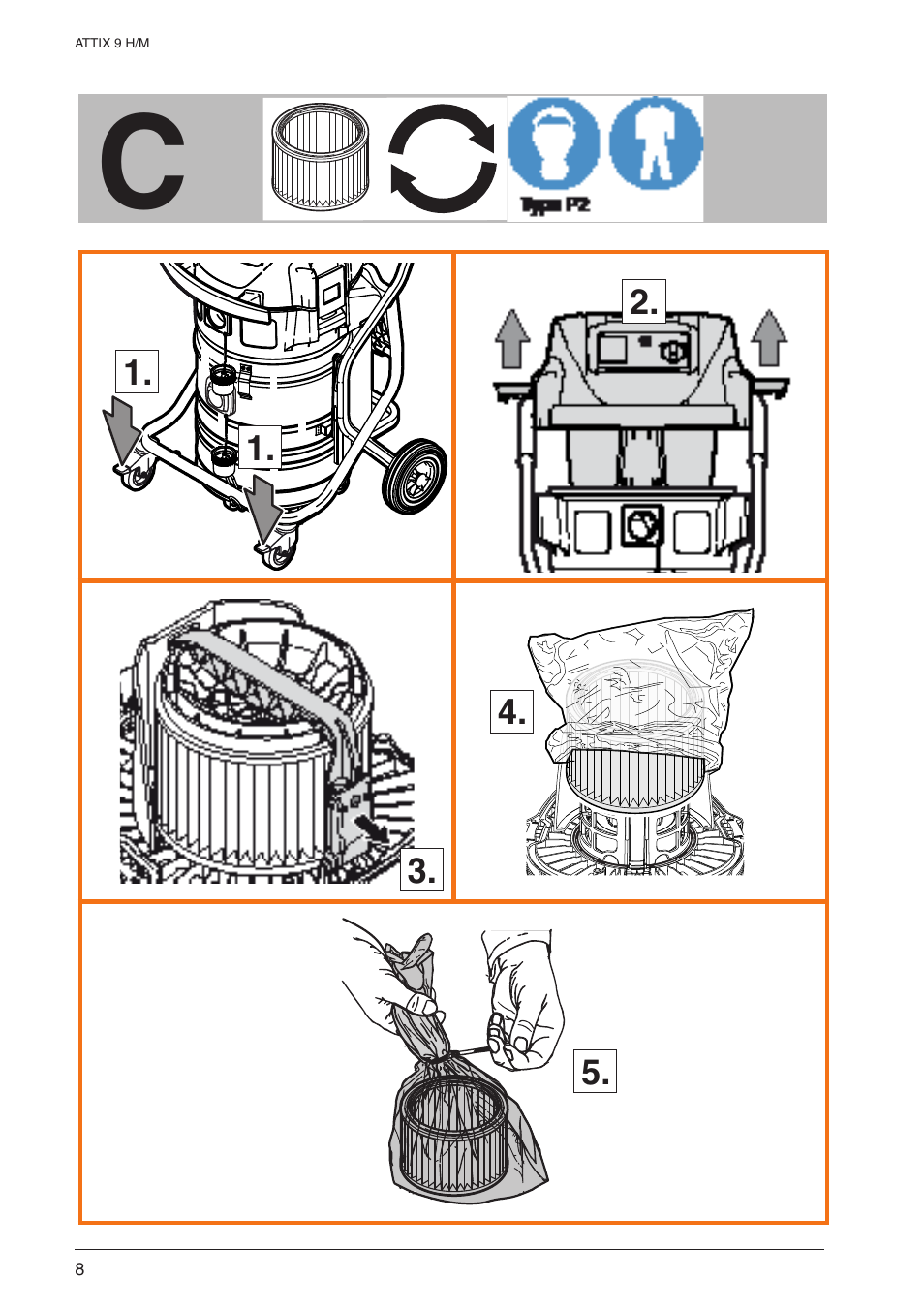 Nilfisk-ALTO 965-0H/M SD XC User Manual | Page 8 / 38