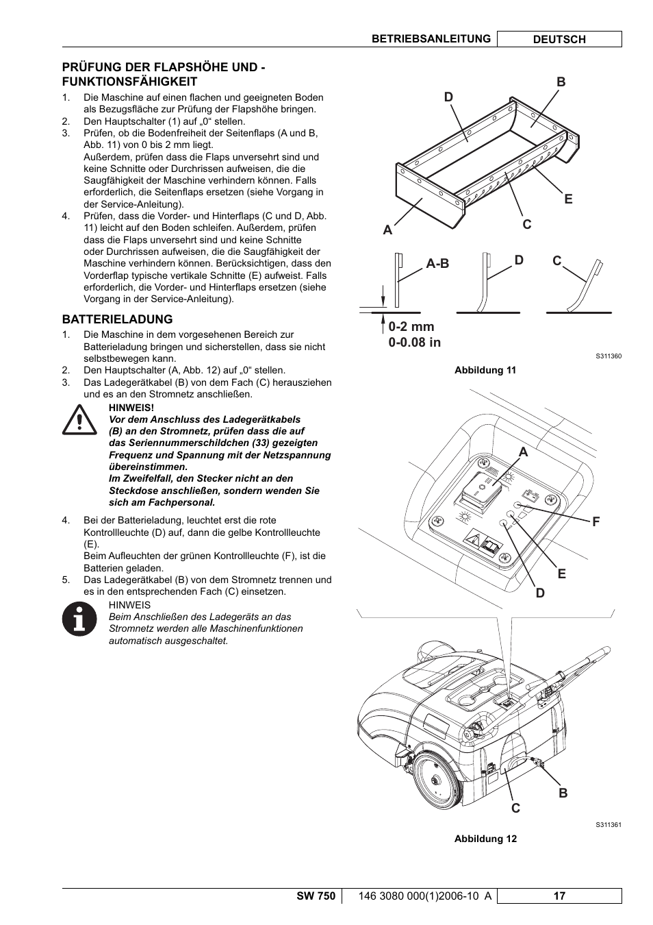 Nilfisk-ALTO SW 750 User Manual | Page 19 / 76