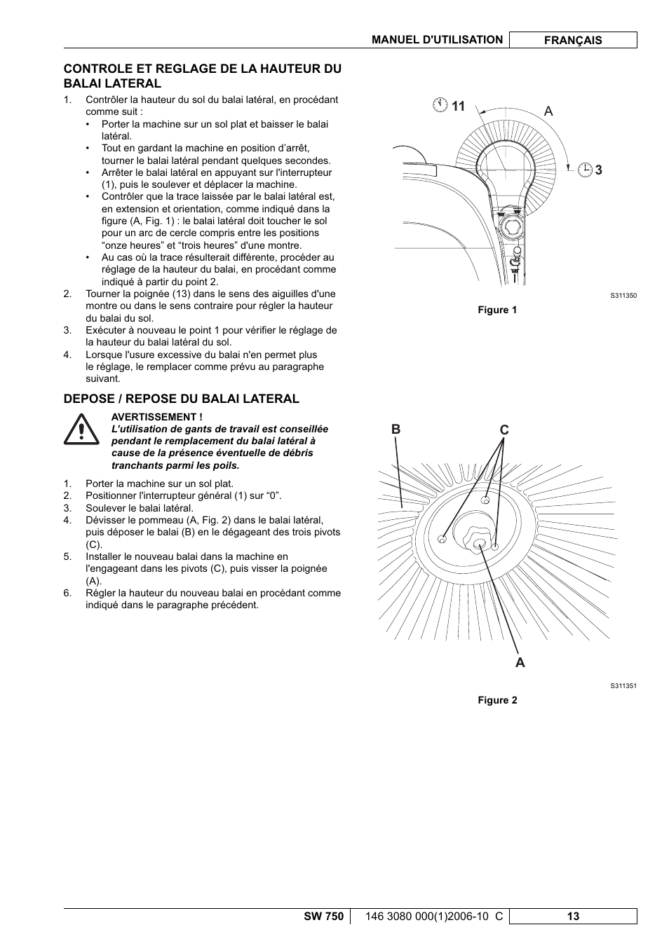 Bc a | Nilfisk-ALTO SW 750 User Manual | Page 33 / 76