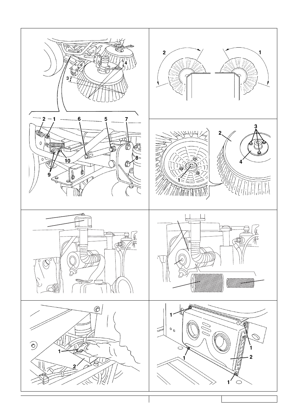 Aa ab ad af ac ae ag | Nilfisk-ALTO RS 501 User Manual | Page 11 / 162