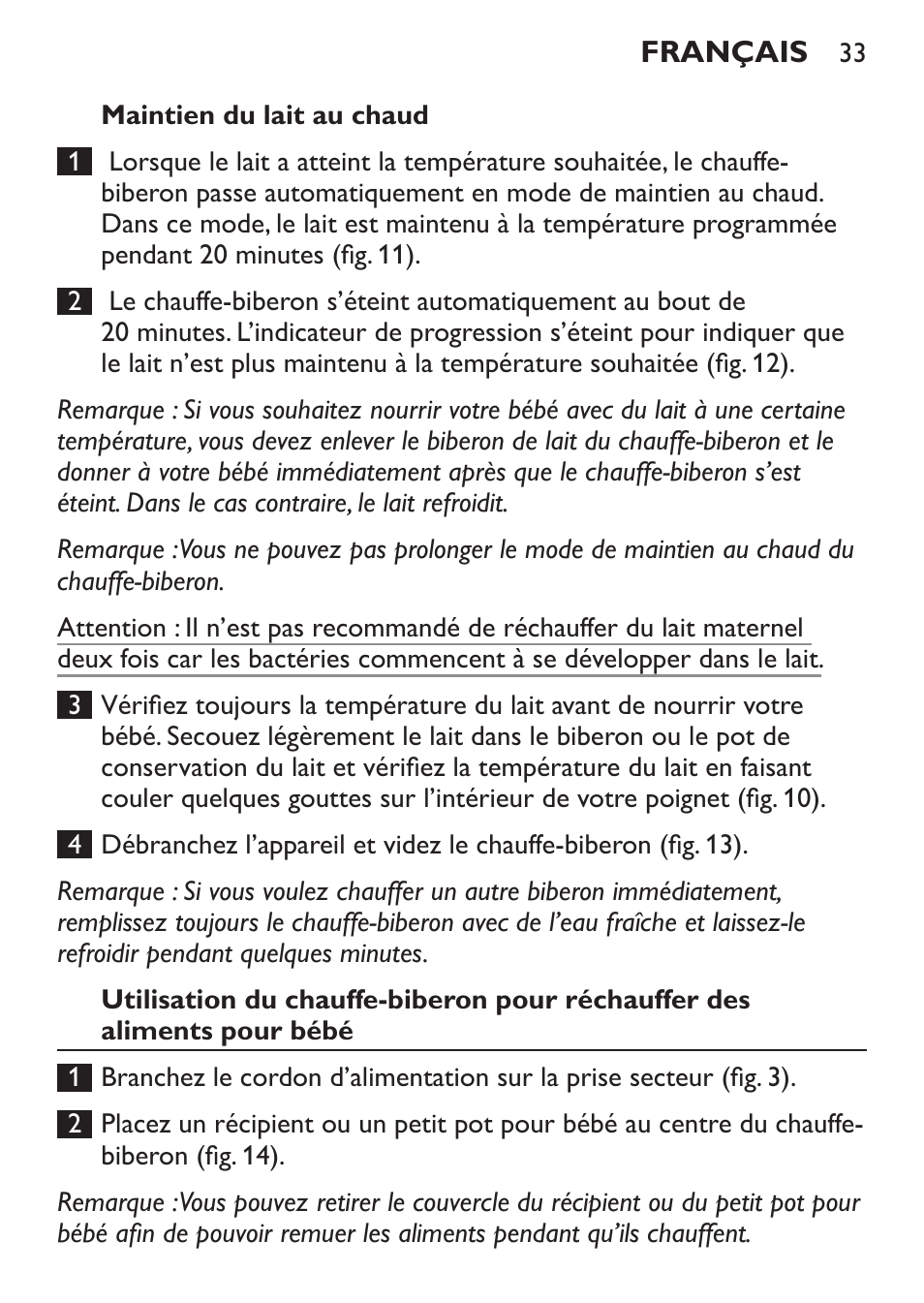 Philips AVENT Baby-Fläschchenwärmer User Manual | Page 33 / 64