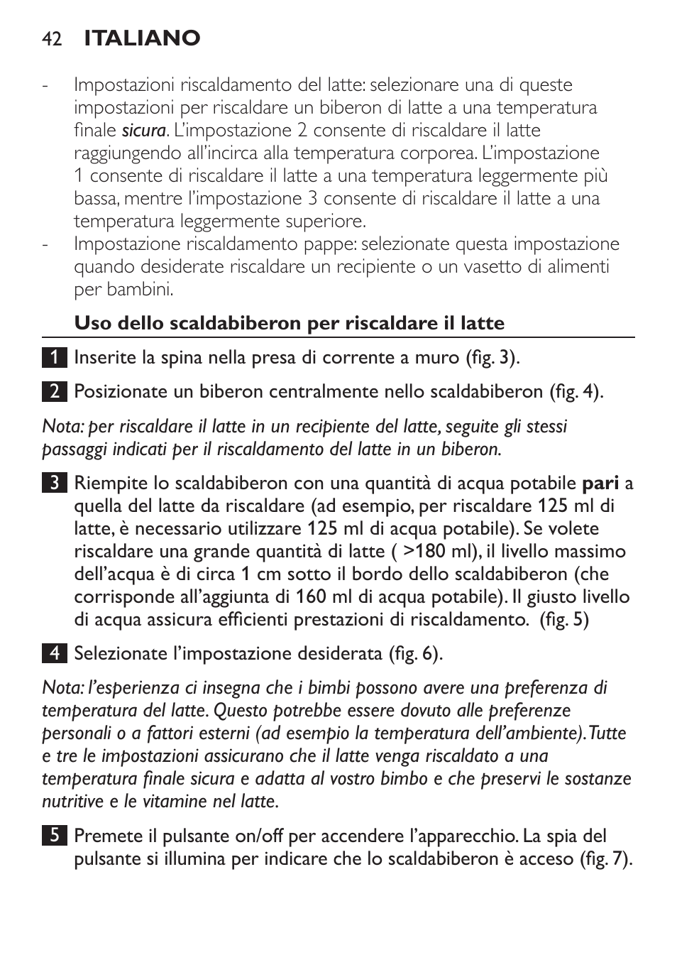 Philips AVENT Baby-Fläschchenwärmer User Manual | Page 42 / 64