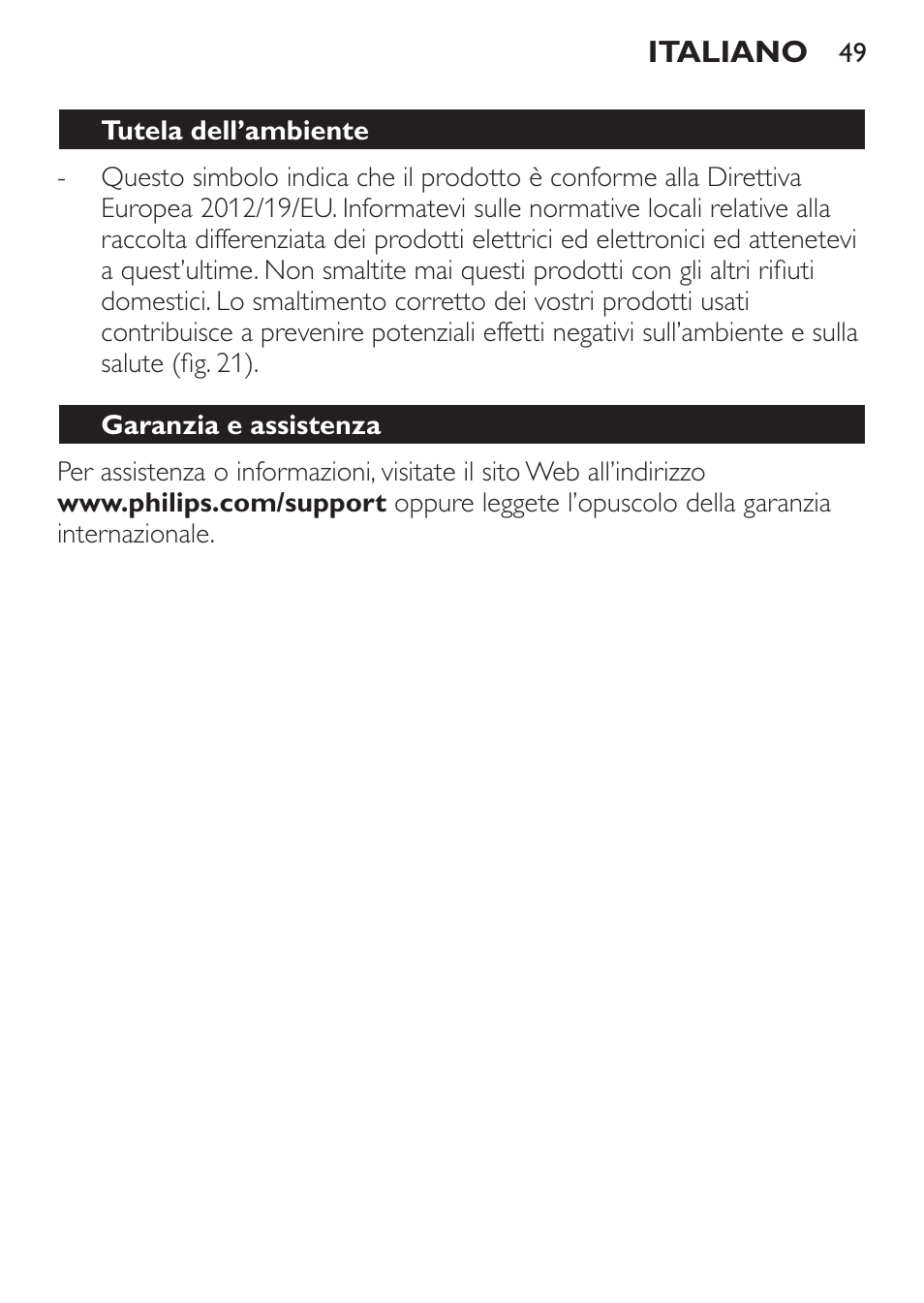 Philips AVENT Baby-Fläschchenwärmer User Manual | Page 49 / 64