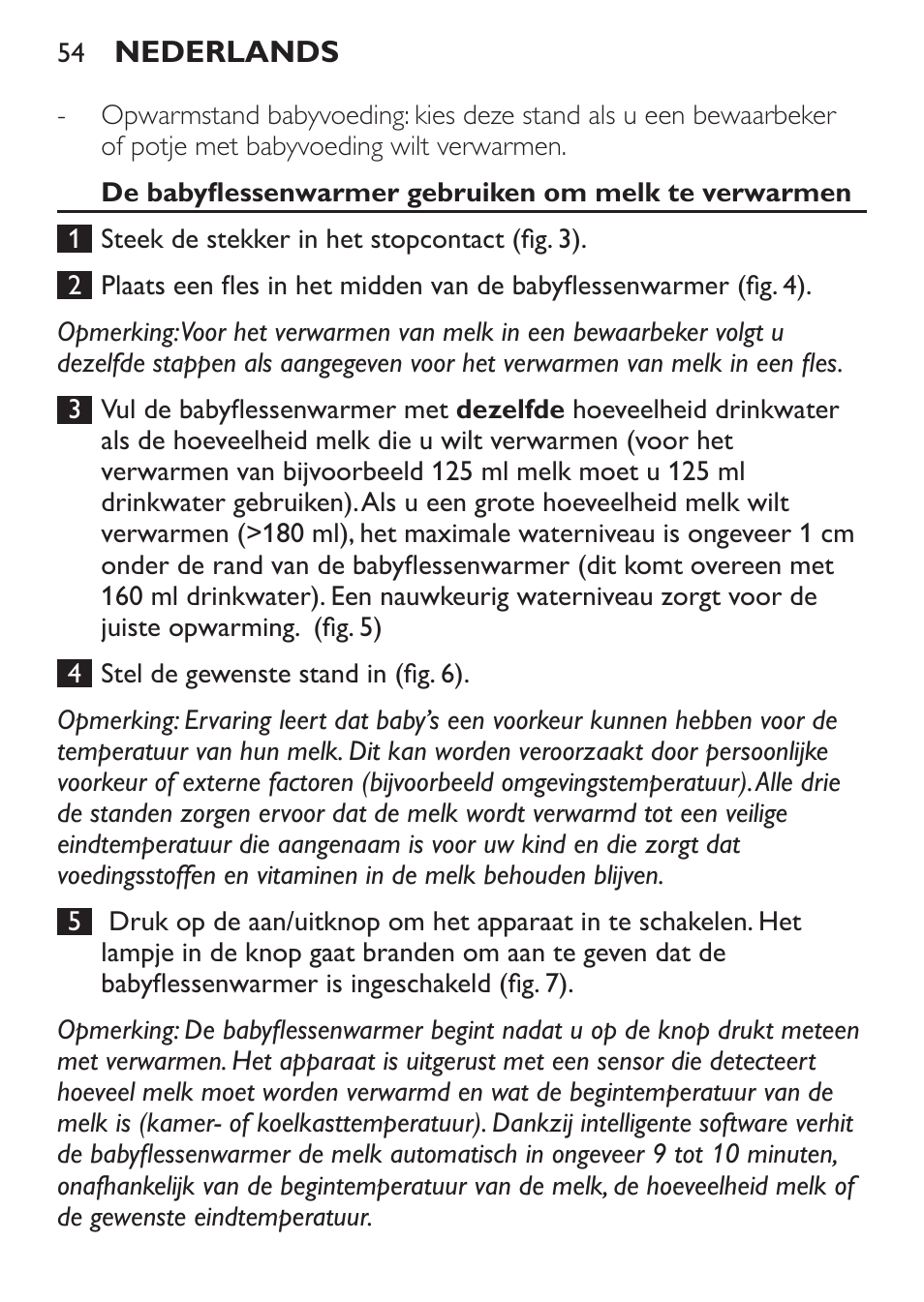 Philips AVENT Baby-Fläschchenwärmer User Manual | Page 54 / 64