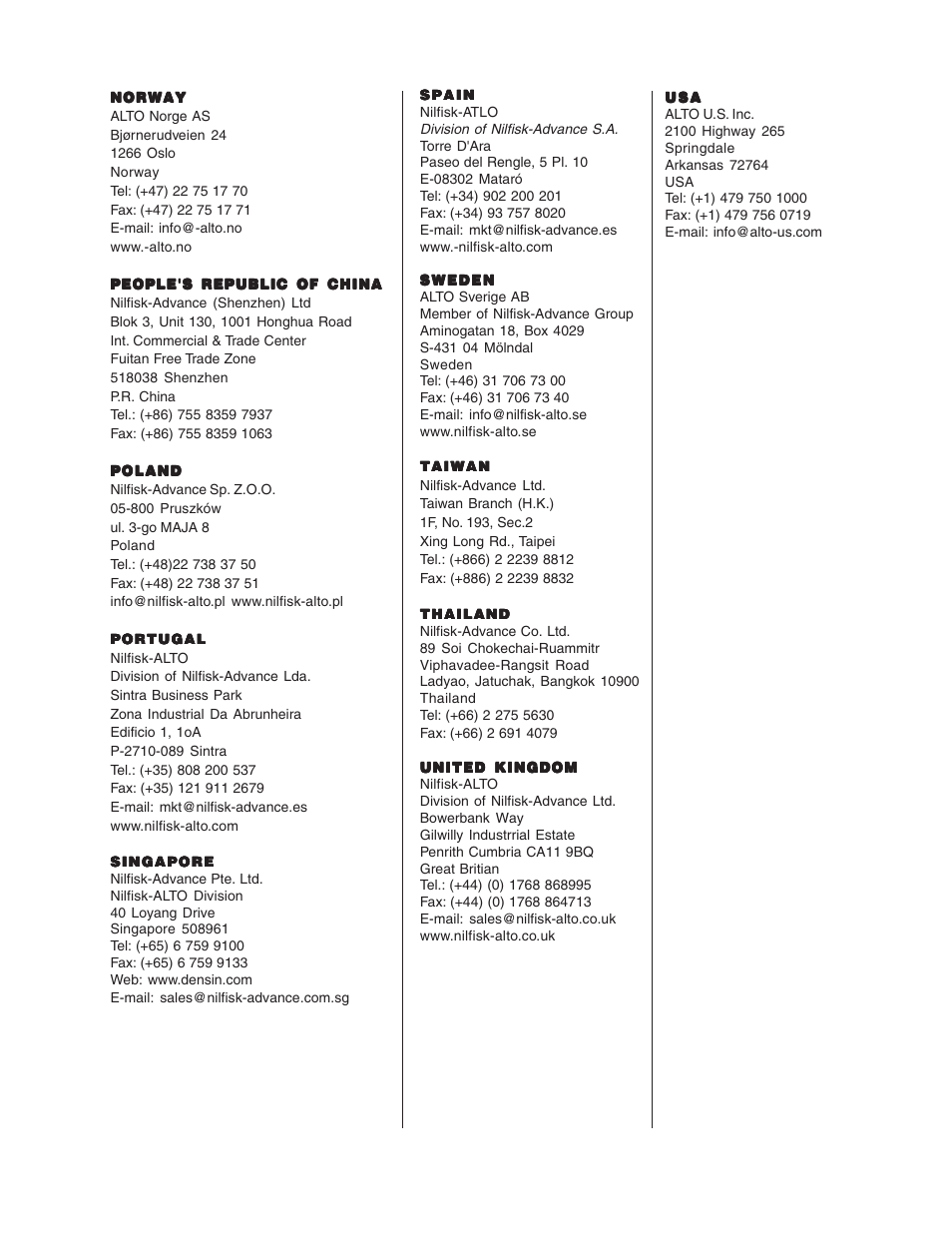 Nilfisk-ALTO SCRUBTEC R 571 User Manual | Page 71 / 72