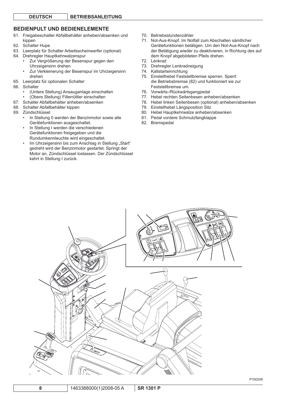 Nilfisk-ALTO SR 1301 P User Manual | Page 10 / 132