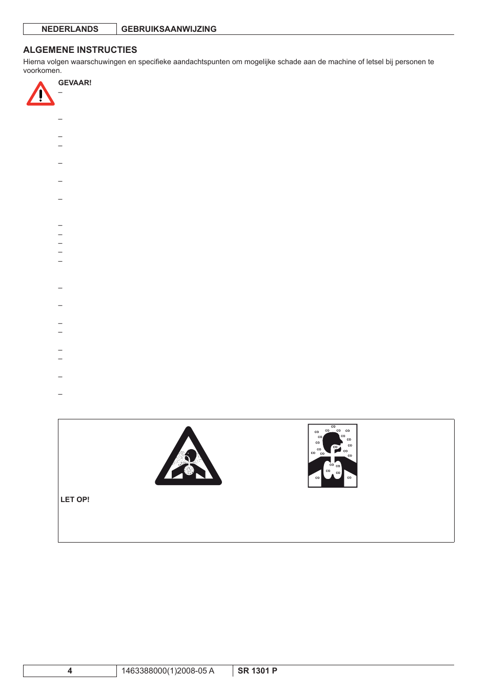 Nilfisk-ALTO SR 1301 P User Manual | Page 102 / 132