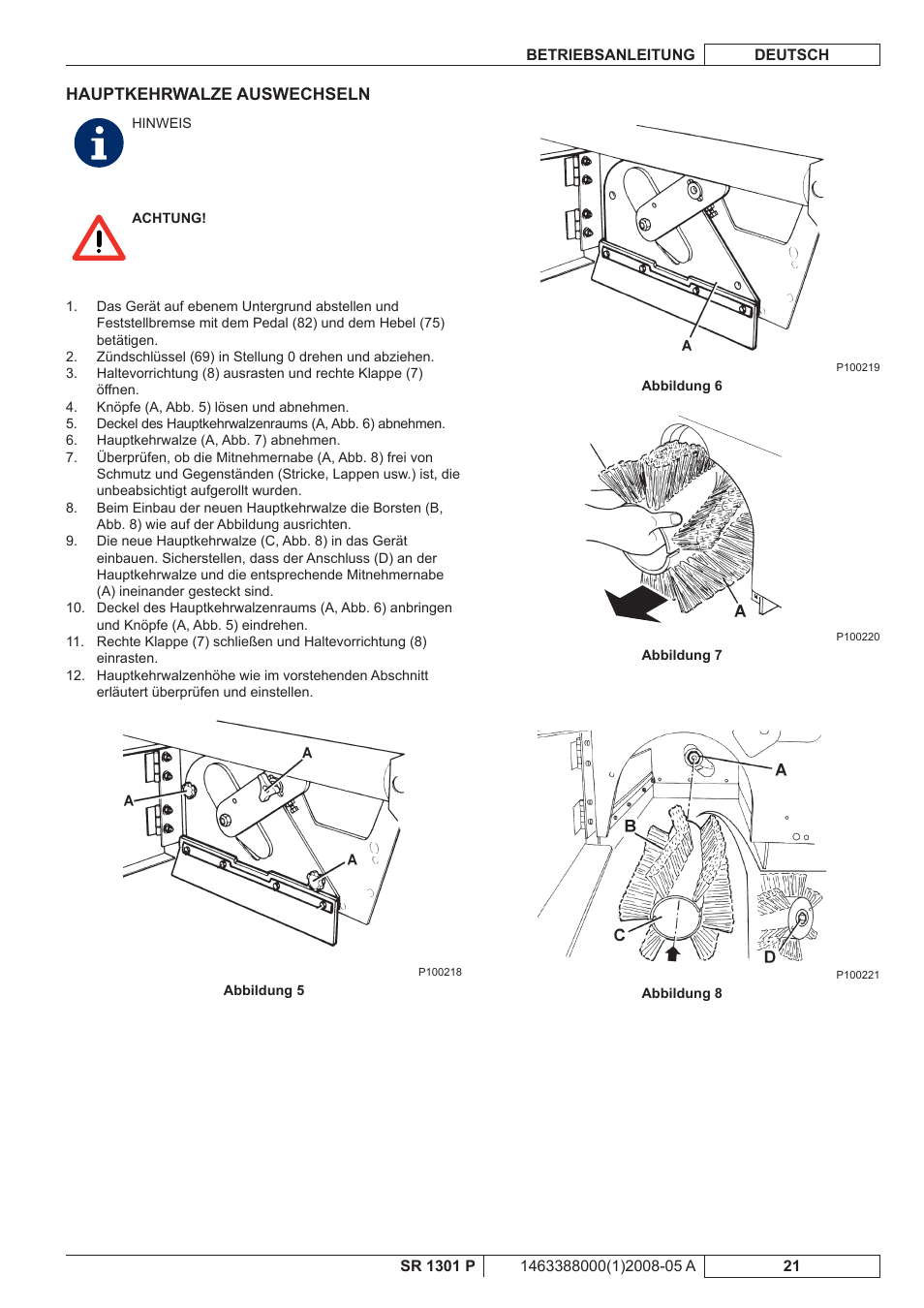 Nilfisk-ALTO SR 1301 P User Manual | Page 23 / 132