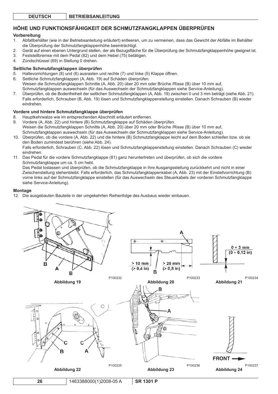 Nilfisk-ALTO SR 1301 P User Manual | Page 28 / 132