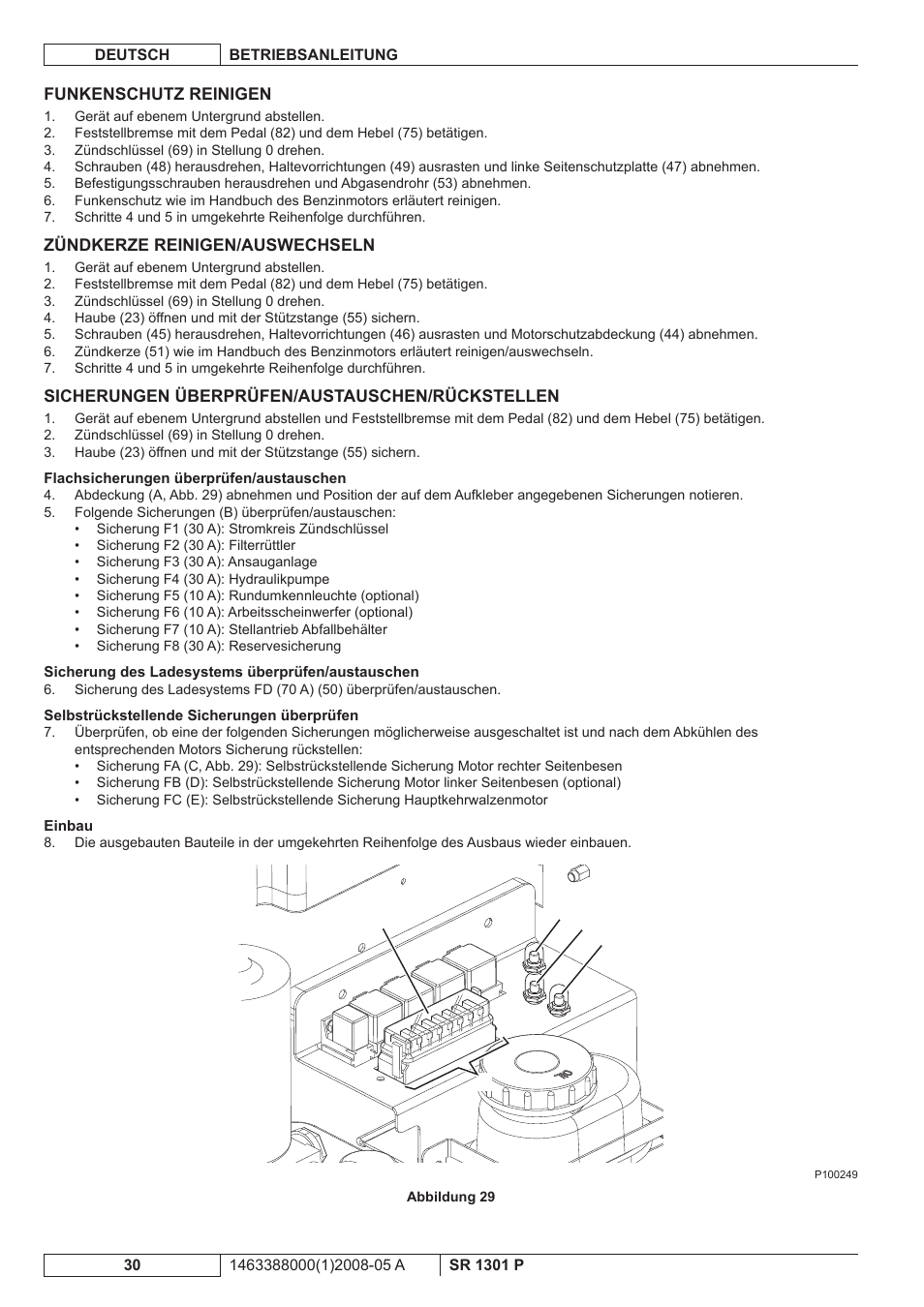 Nilfisk-ALTO SR 1301 P User Manual | Page 32 / 132