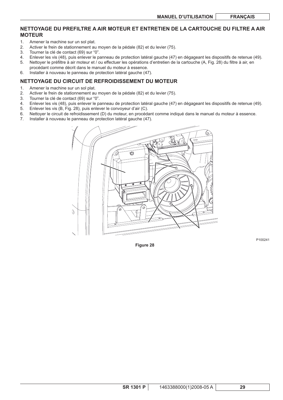 Nilfisk-ALTO SR 1301 P User Manual | Page 63 / 132