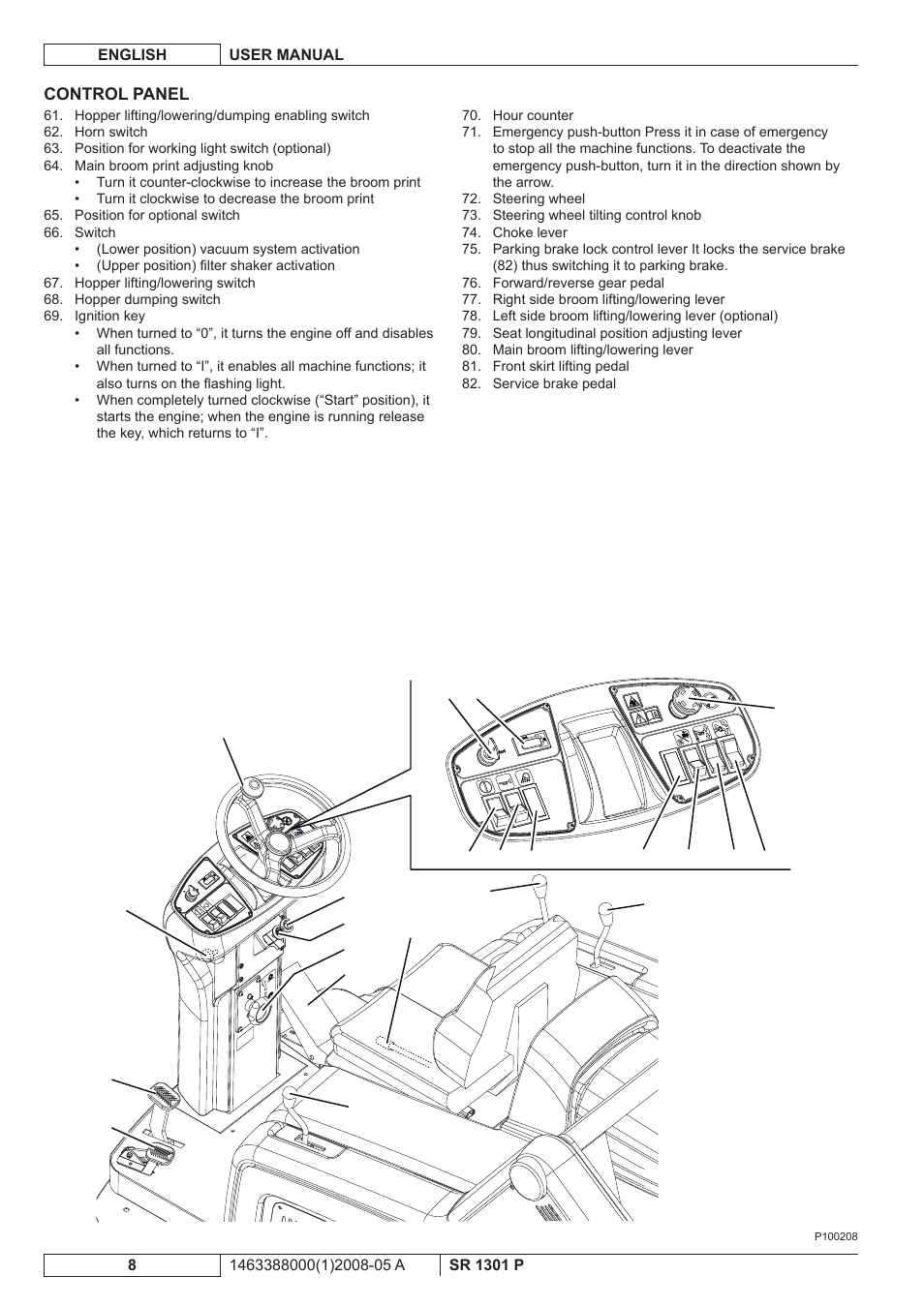 Nilfisk-ALTO SR 1301 P User Manual | Page 74 / 132