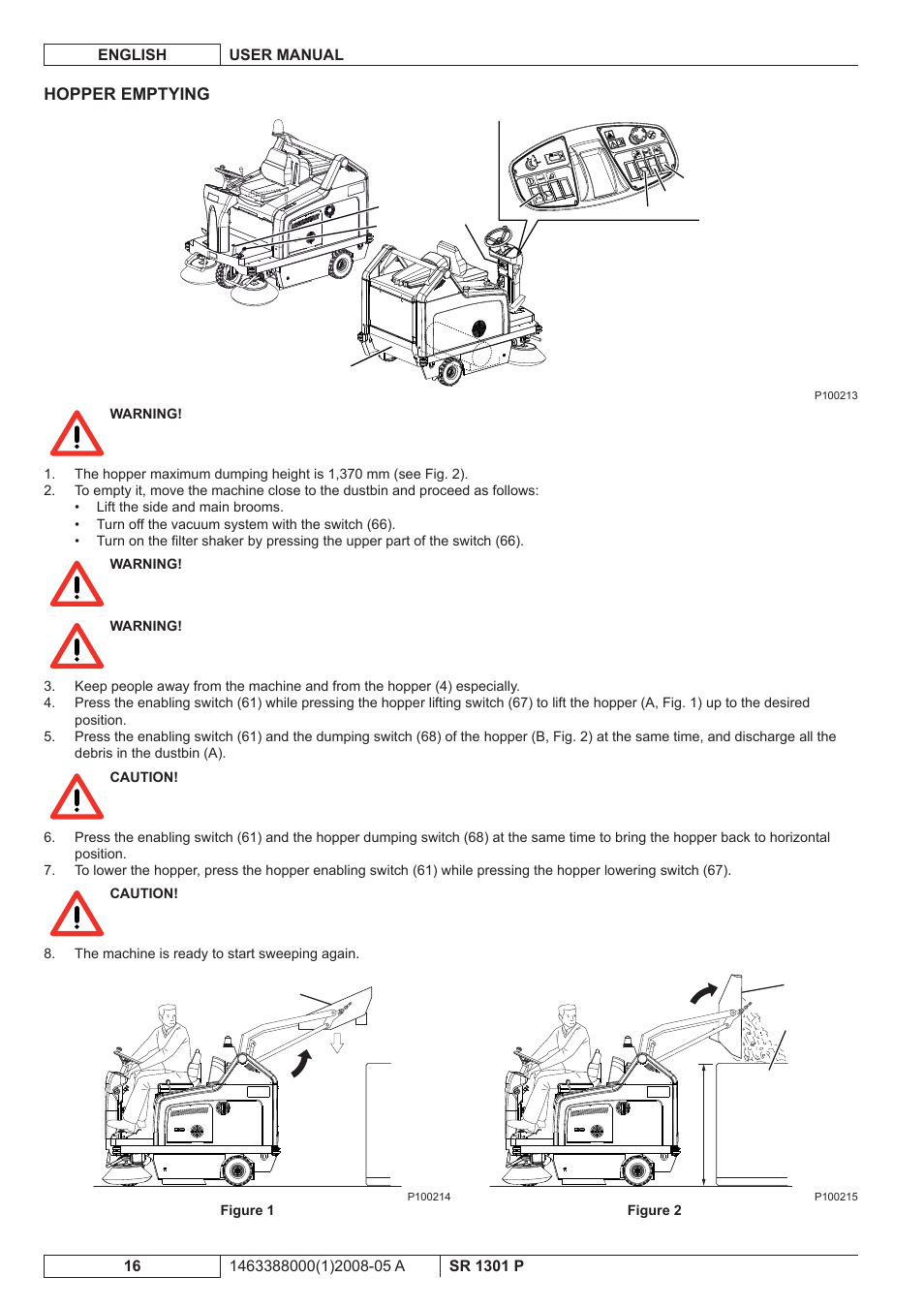 Nilfisk-ALTO SR 1301 P User Manual | Page 82 / 132