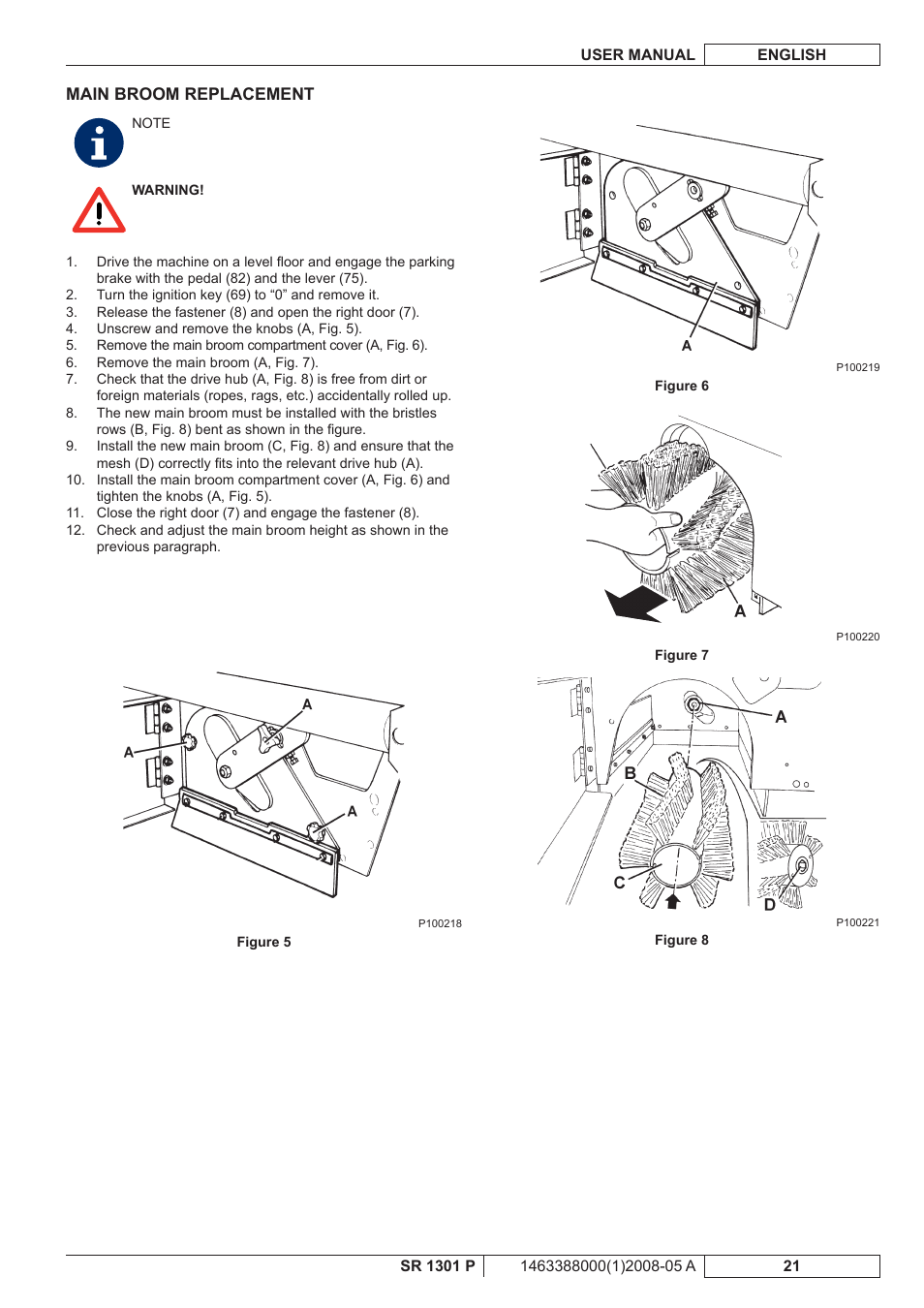 Nilfisk-ALTO SR 1301 P User Manual | Page 87 / 132