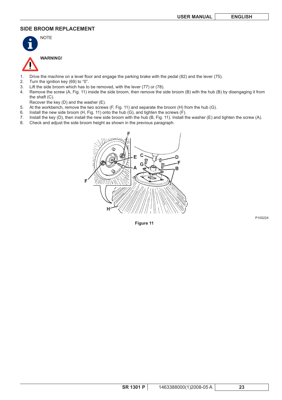 Nilfisk-ALTO SR 1301 P User Manual | Page 89 / 132