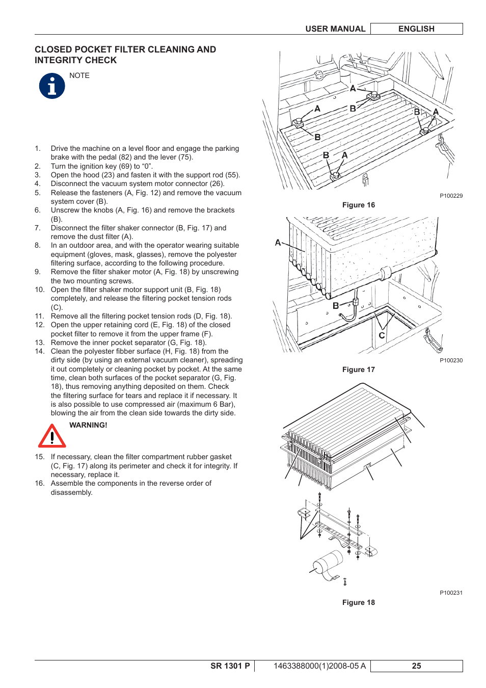 Nilfisk-ALTO SR 1301 P User Manual | Page 91 / 132