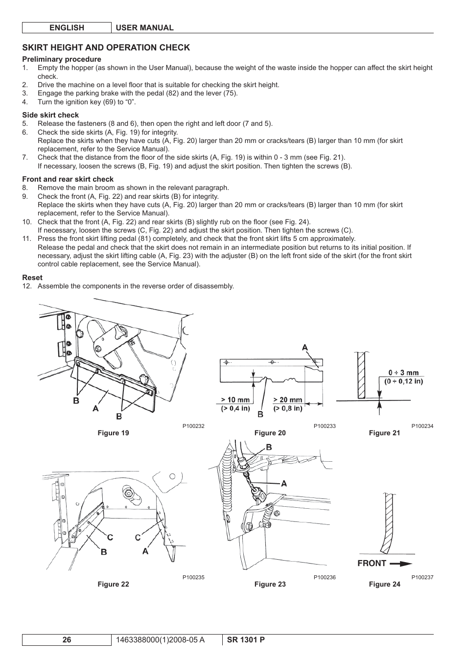Nilfisk-ALTO SR 1301 P User Manual | Page 92 / 132