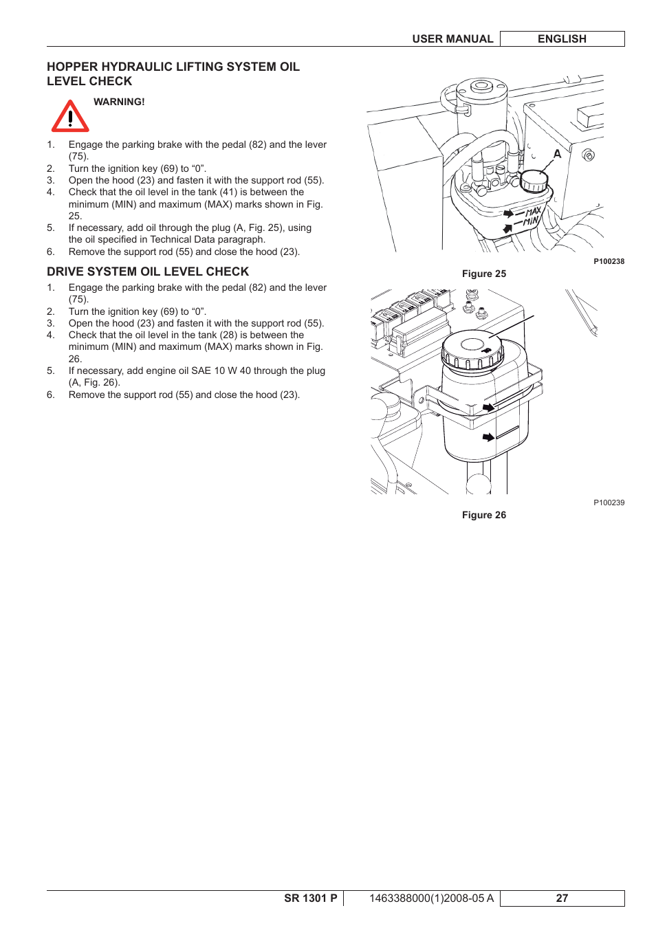 Nilfisk-ALTO SR 1301 P User Manual | Page 93 / 132