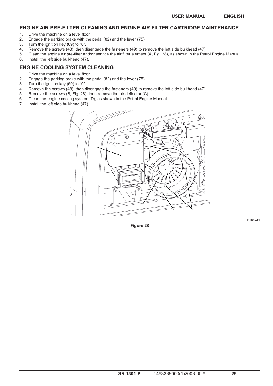 Nilfisk-ALTO SR 1301 P User Manual | Page 95 / 132