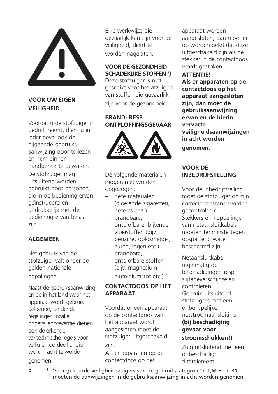 Nilfisk-ALTO Dynamics 840 User Manual | Page 2 / 15