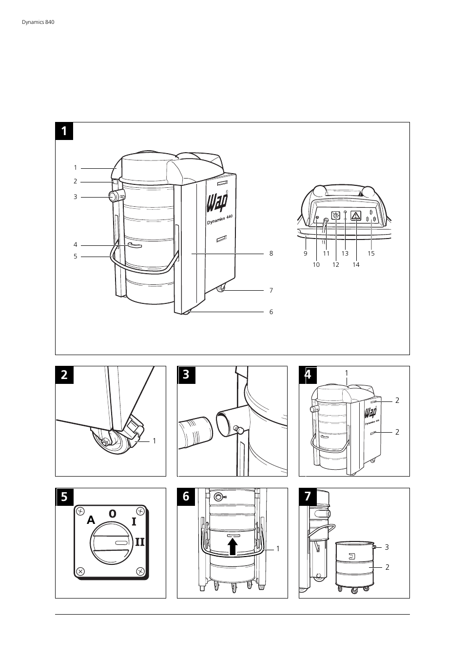 Nilfisk-ALTO Dynamics 840 User Manual | Page 4 / 15