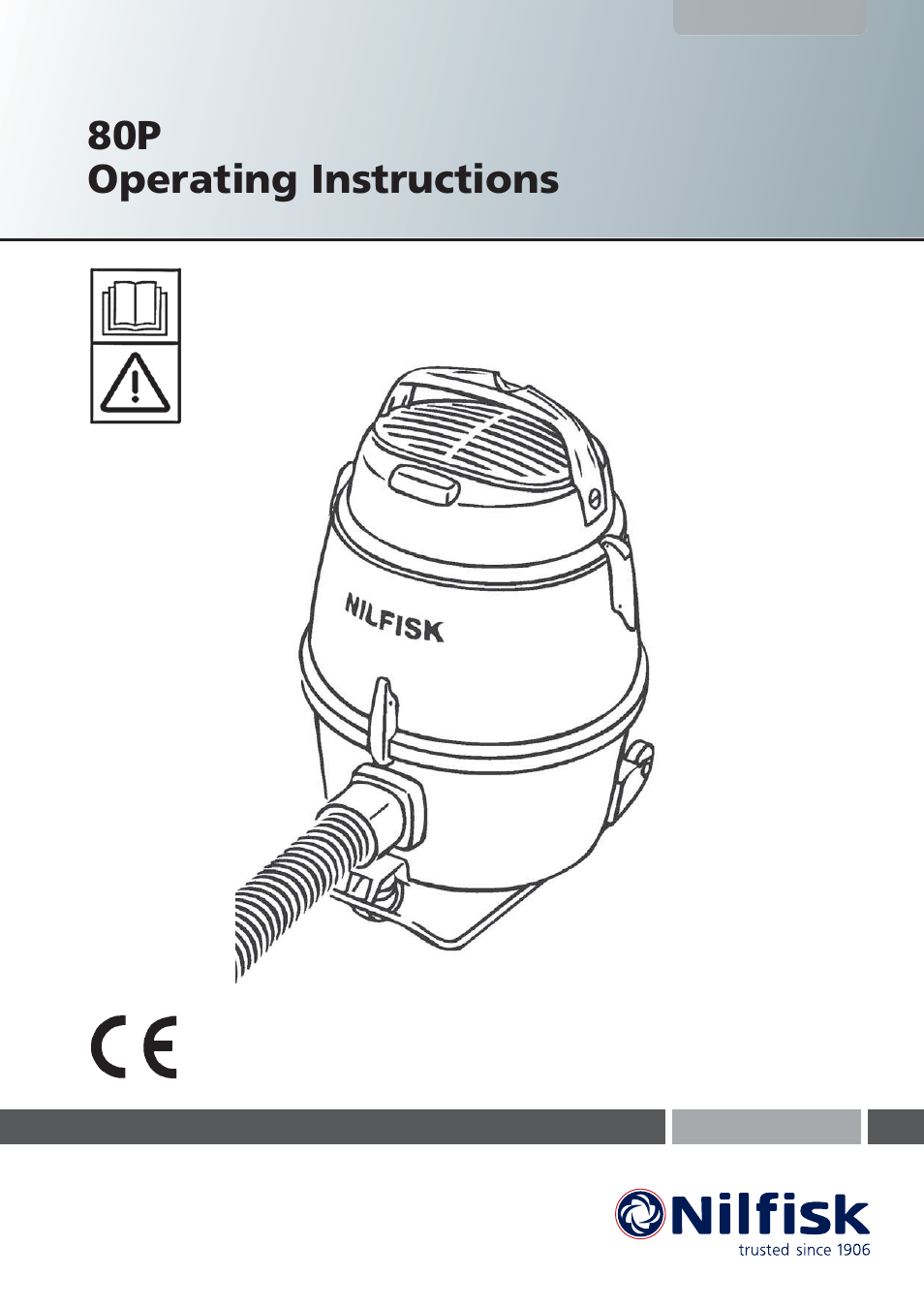 Nilfisk-ALTO 80P User Manual | 12 pages