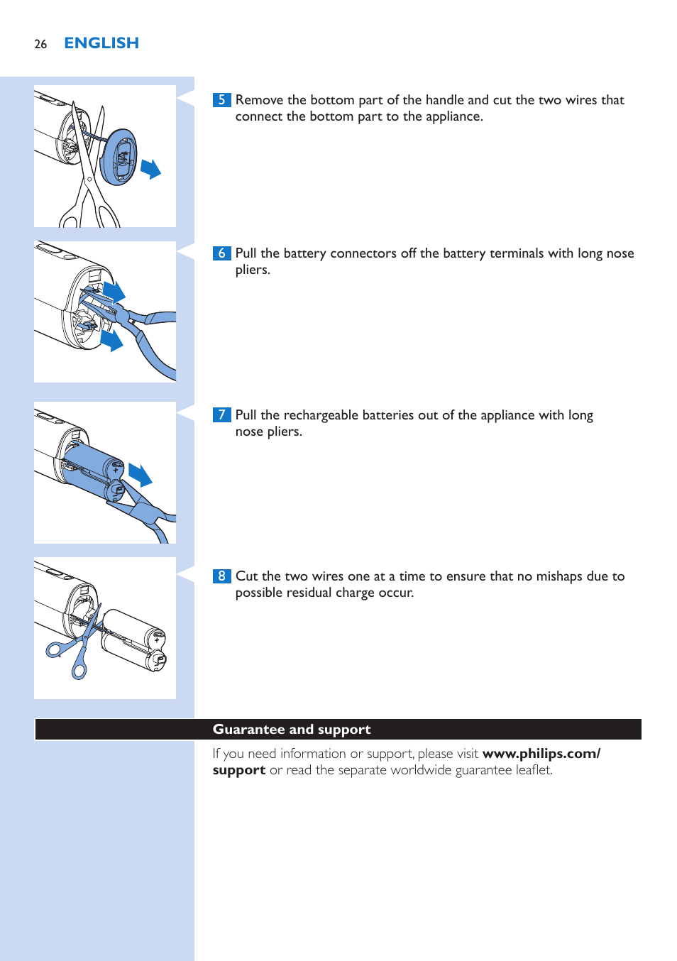 Philips Lumea Precision IPL Haarentfernungssystem User Manual | Page 26 / 114