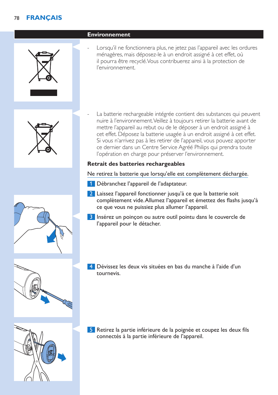 Philips Lumea Precision IPL Haarentfernungssystem User Manual | Page 78 / 114