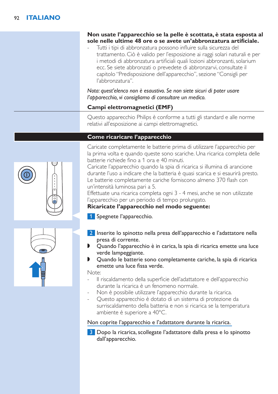 Philips Lumea Precision IPL Haarentfernungssystem User Manual | Page 92 / 114