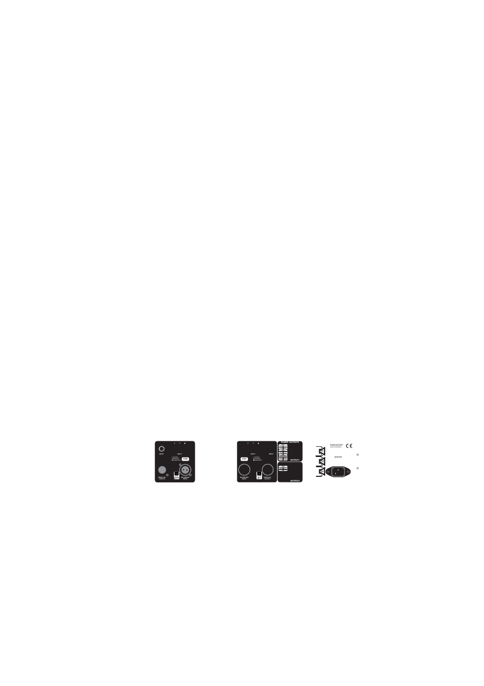 Off on, Bridge stereo, Bridge mono | Nilfisk-ALTO DPA 2500 User Manual | Page 14 / 20