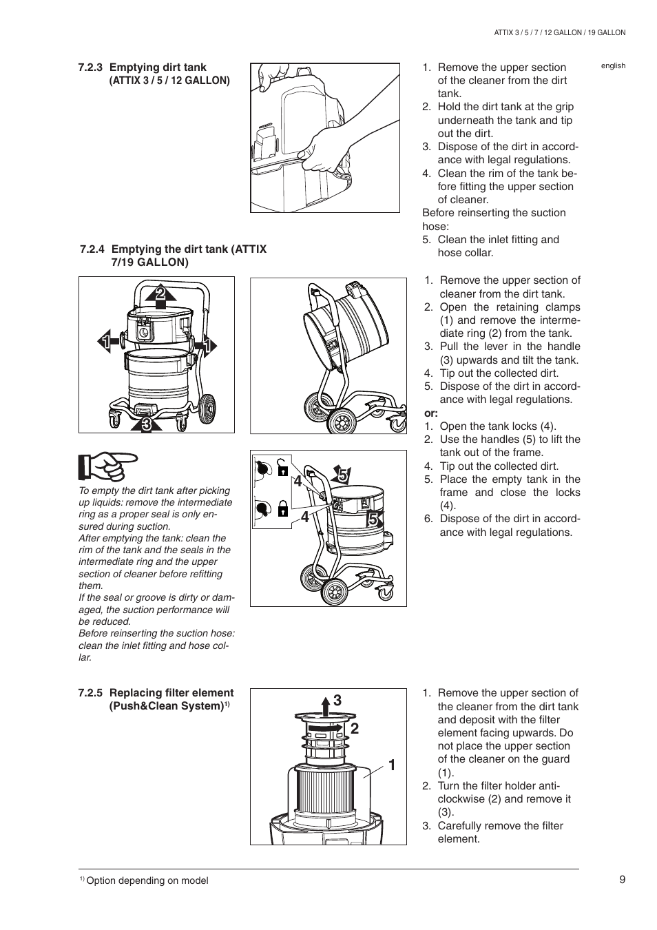 Nilfisk-ALTO ATTIX 590-21 User Manual | Page 15 / 20