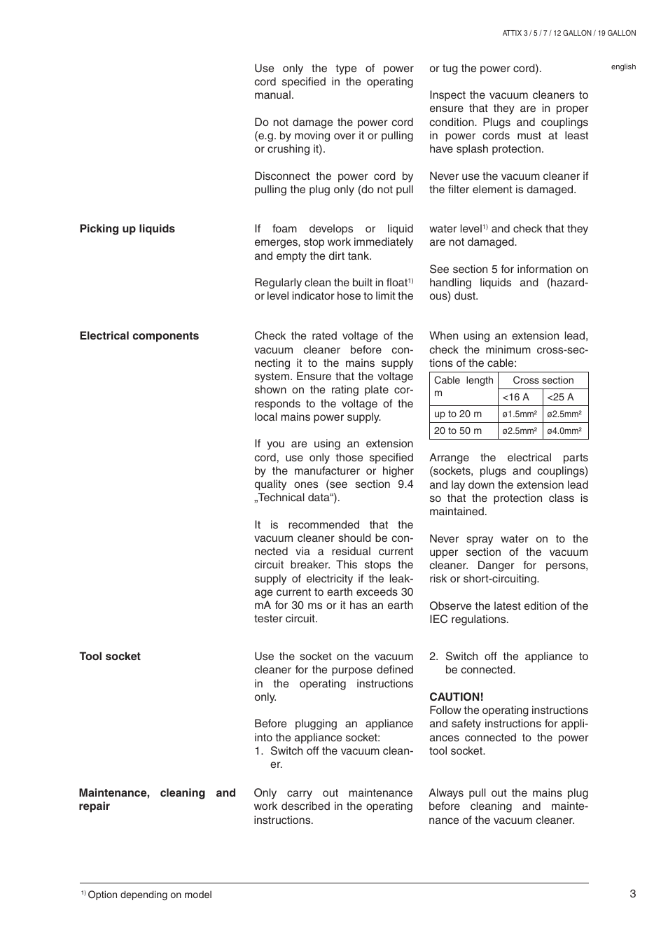 Nilfisk-ALTO ATTIX 590-21 User Manual | Page 9 / 20