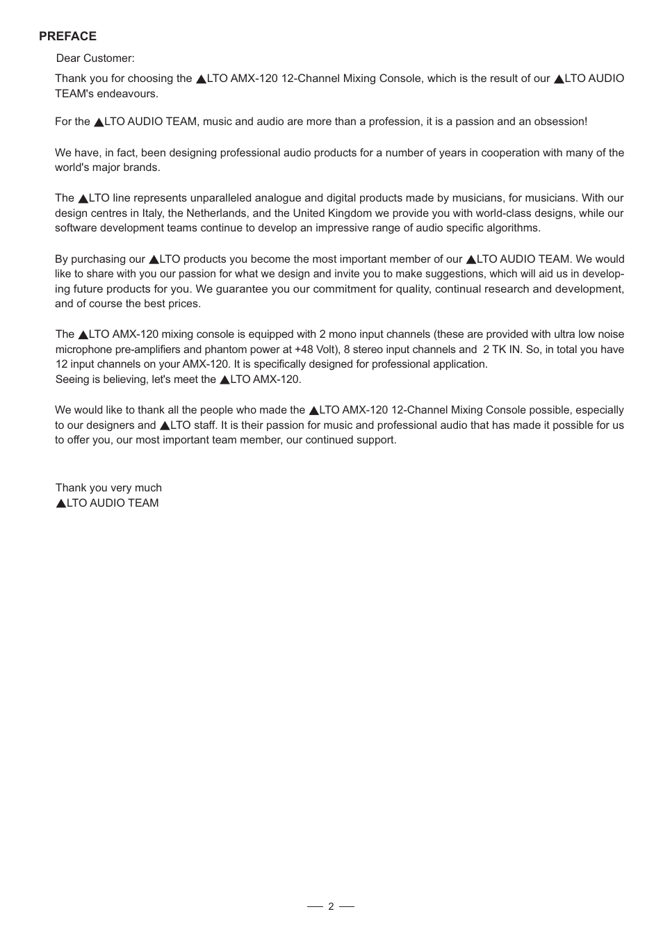 Nilfisk-ALTO AMX-120 User Manual | Page 3 / 20