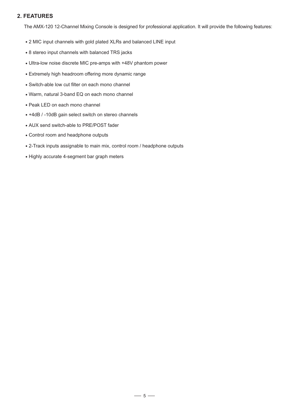 Nilfisk-ALTO AMX-120 User Manual | Page 6 / 20