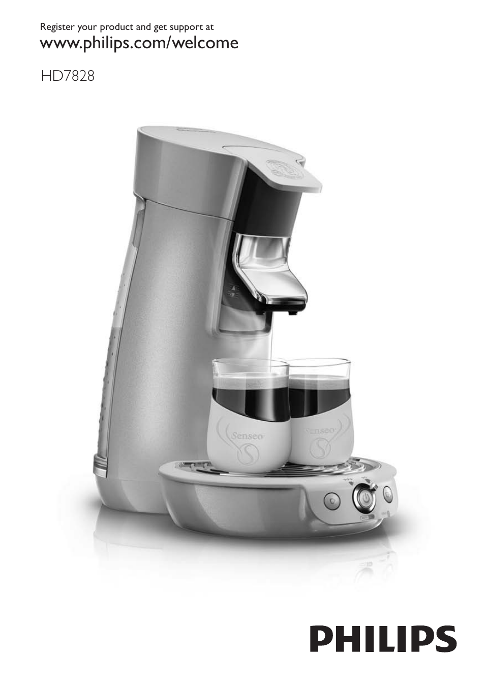 Philips SENSEO® Viva Café Kaffeepadmaschine User Manual | 78 pages