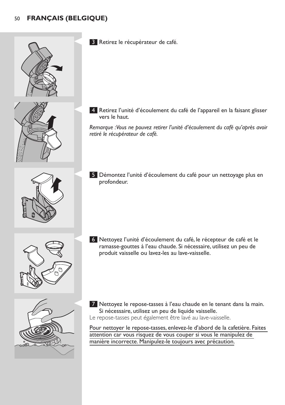 Philips SENSEO® Viva Café Kaffeepadmaschine User Manual | Page 50 / 78
