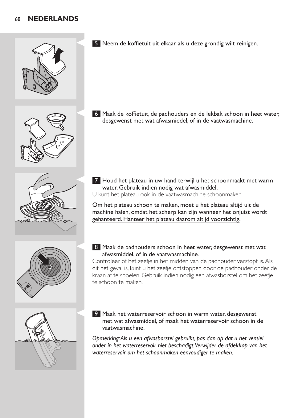 Philips SENSEO® Viva Café Kaffeepadmaschine User Manual | Page 68 / 78