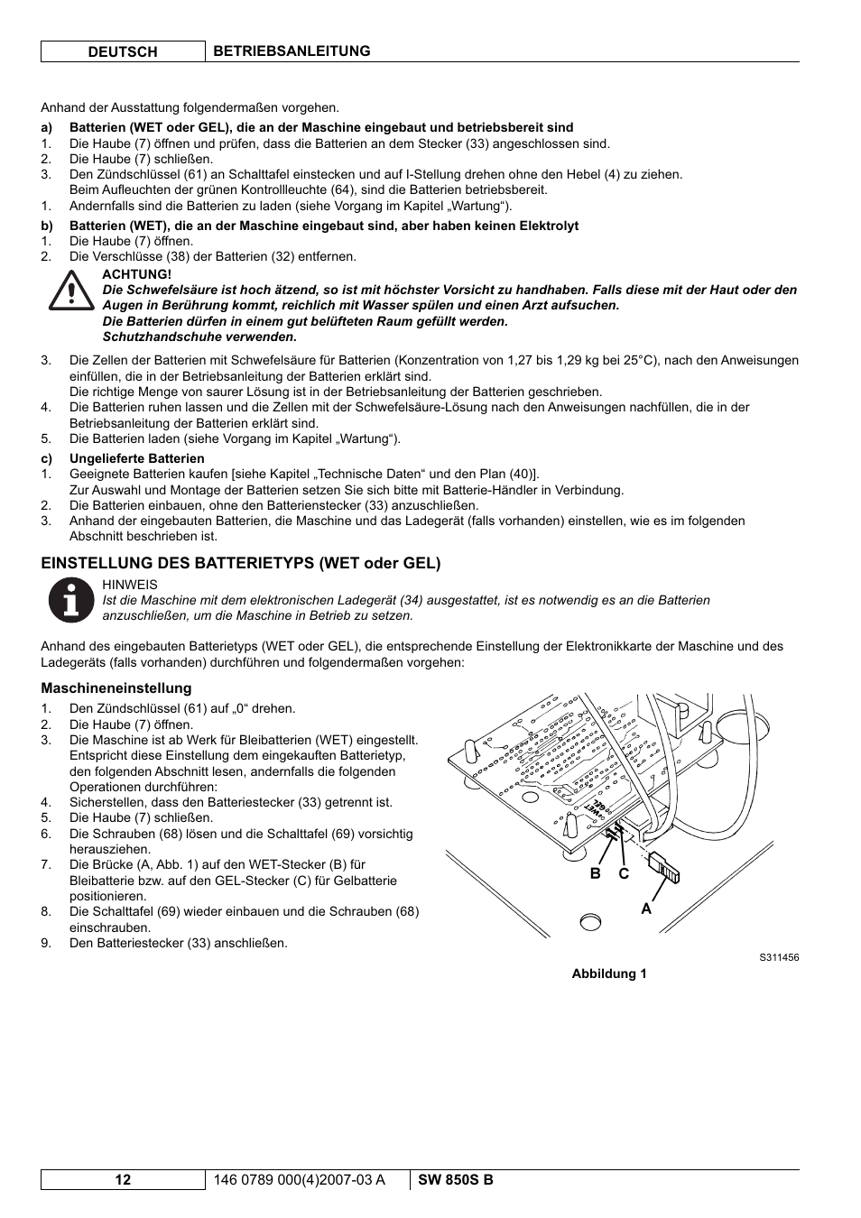 Nilfisk-ALTO SW 850S B User Manual | Page 15 / 104