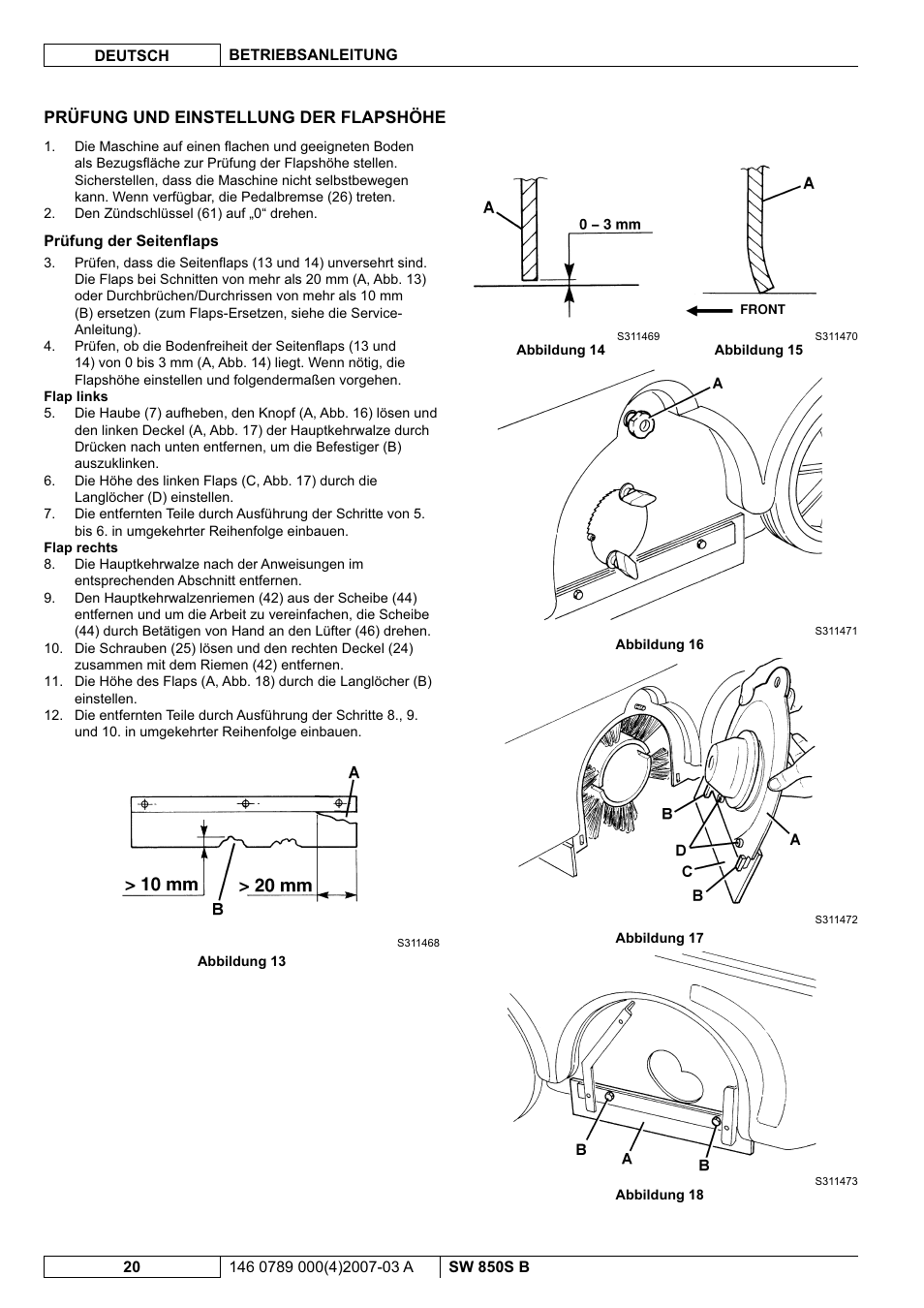Nilfisk-ALTO SW 850S B User Manual | Page 23 / 104