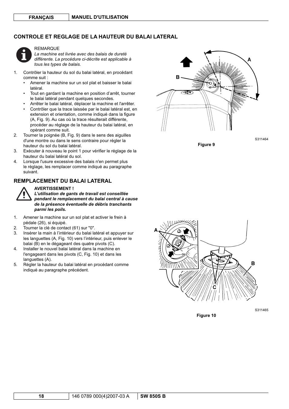 Nilfisk-ALTO SW 850S B User Manual | Page 45 / 104