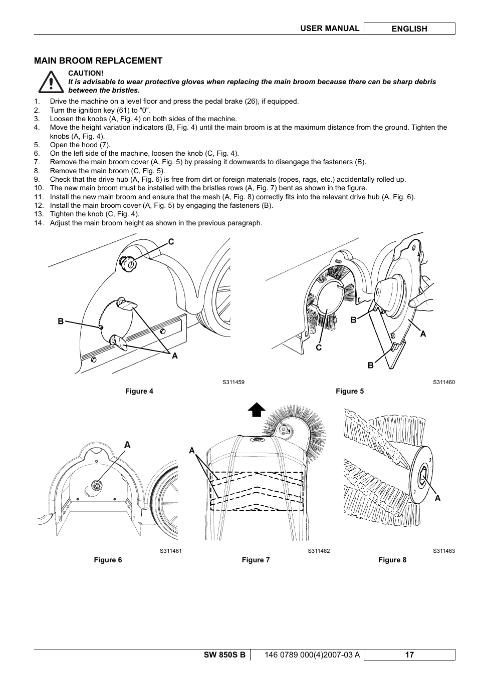 Nilfisk-ALTO SW 850S B User Manual | Page 68 / 104