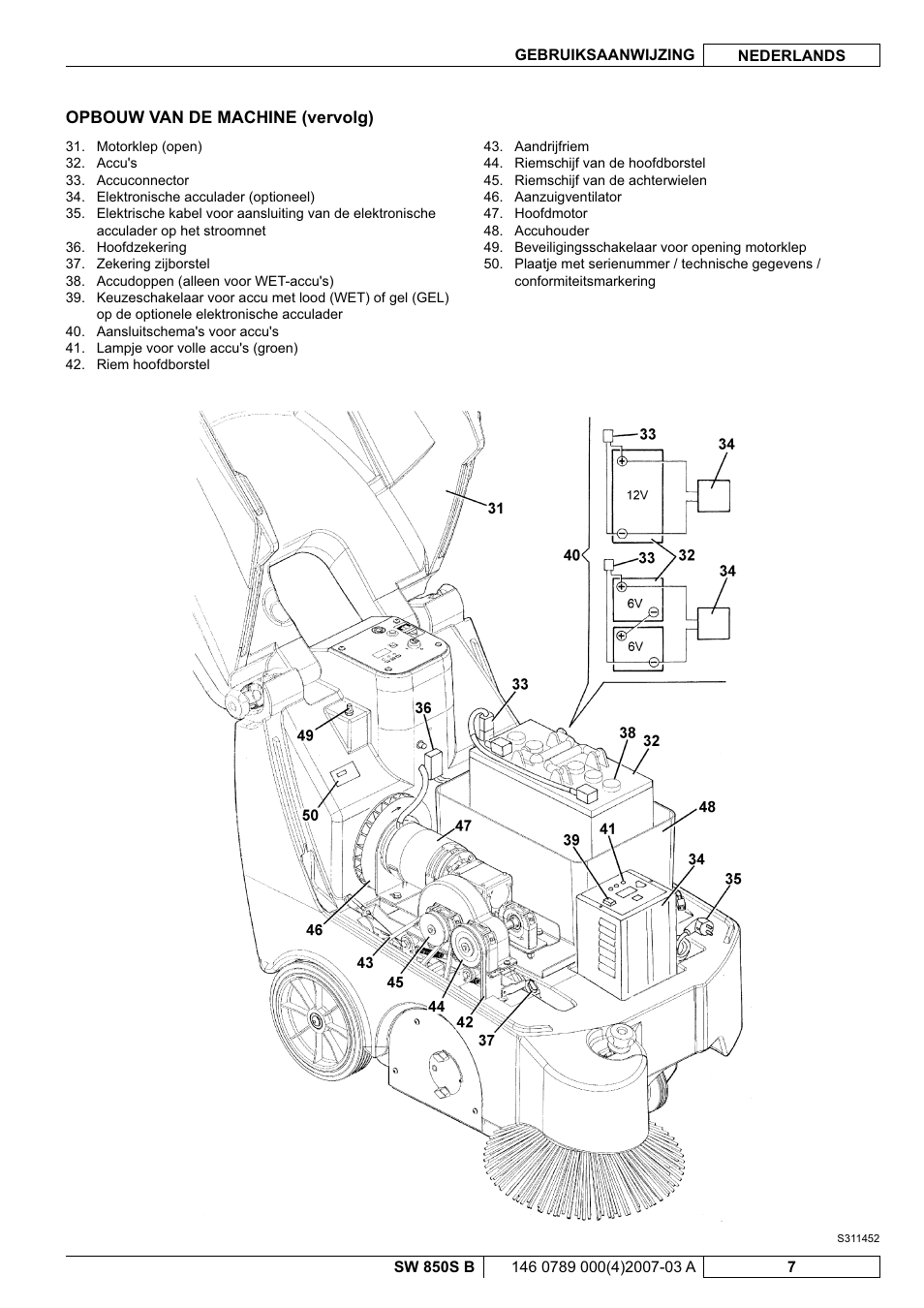 Nilfisk-ALTO SW 850S B User Manual | Page 82 / 104